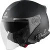 Bogotto H586 BT Solid Bluetooth Jethelm, nero opaco, L Anteprima dell’immagine prodotto 1