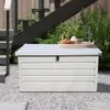 Livingandhome Verzinkter Stahl Gartenbox, 350L Auflagenbox, Produktbild-Vorschau 2