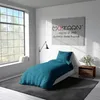 2-tlg Renforcé UNI Bettwäsche 135x200 + 80x80 cm Kopfkissen Produktbild-Vorschau 3