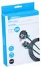 GRUNDIG Netzkabel, Kleeblattstecker, 2m, schwarz Produktbild-Vorschau 2