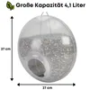 XXL Vogelfutterhaus zumAufhängen für Wildvögel 4,1 L - Produktbild-Vorschau 4