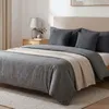 Kissenbezug 30x50 cm Anthrazit | 100% Baumwolle | Produktbild-Vorschau 2