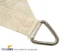 Nesling Dreiecksonnensegel 4,0 x 4,0 x 5,7m,HDPE 285 g/m² Produktbild-Vorschau 13