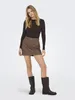 Only ONLRILEY O-NECK L/S TOP JRS NOOS Black Coffee S Produktbild-Vorschau 4