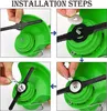 50 Stück Ersatzmesser Rasentrimmer – 14cm Kunststoff Produktbild-Vorschau 6