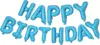Happy Birthday  Luftballons Girlande Geburtstagsdeko Produktbild-Vorschau 1