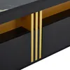 Merax Lowboard TV-Schrank in Marmor-Optik, Modernes Produktbild-Vorschau 7