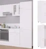 vidaXL Chłodzona szafka ścienna biała 60x57x207 cm materiał Podgląd zdjęcia produktu 7