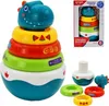 WOOPIE Sensory Toy Dino Puzzle Pyramide für Babys Produktbild-Vorschau 1
