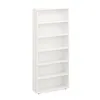KOMTO Bücherregal 80 cm breit, weiß, Bücherregal mit 6 Produktbild-Vorschau 1