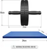 GORILLA SPORTS® Ab Roller - mit gepolsterte Kniematte, 27 x Produktbild-Vorschau 3