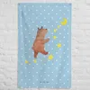Mr. & Mrs. Panda Wandbild Bär Träume - Blau Pastell - Produktbild-Vorschau 5