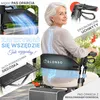 Składany wózek inwalidzki ELONEO Premium, bardzo lekki, z Podgląd zdjęcia produktu 4
