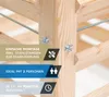 Westmann Holz Komposter Konni S Lärchenholz Natur 85x85x80 Produktbild-Vorschau 6