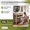 CASARIA Étagère à chaussures 5 niveaux Voir les images du produit 2