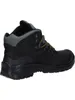 A side view of a black work boot. Produktbild-Vorschau