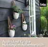 GADGY® Hängende Blumentöpfe - Set 3 Stück Blumentopf Wand - Produktbild-Vorschau 5