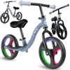 MoMi ISOKA balance bike per bambini - ruote in TPR con LED, Anteprima dell’immagine prodotto 1