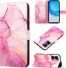 Tecno Camon 19 Hülle, Marmor Motiv Kunstleder Tasche Wallet Produktbild-Vorschau 1