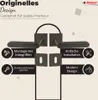 A diagram showcasing door handles and their features with descriptive text and icons. Produktbild-Vorschau