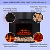 Klarstein Deko Kamin mit LED-Flammen, Elektro-Kamin mit Produktbild-Vorschau 2