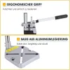 Bohrständer mit Schraubstock – 60mm Bohrtiefe, 43mm Produktbild-Vorschau 3