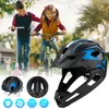 Detská cyklistická prilba celoobličajová/polopriepustná - Náhľad obrázku produktu 4