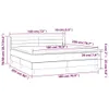 The Living Store Boxspringbett mit Matratze Taupe 180x200 Produktbild-Vorschau 7