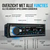 Strex Autoradio met Bluetooth voor alle auto's - USB, AUX Productafbeelding-voorbeeld 2