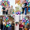 Set con 60 palloncini colorati in lattice e 3 rotoli di Anteprima dell’immagine prodotto 5