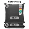 Komfortec Bettwäsche 135x200 4teilig Bettwäsche-Sets 2 Produktbild-Vorschau 6