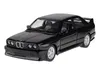 Model BMW M3 E30 1:36 - čierny automobilový model Náhľad obrázku produktu 2