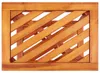 vidaXL Beistelltisch Akazienholz Massiv 45 x 33 x 45 cm Produktbild-Vorschau 3