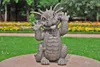 Gartendrache schneidet Grimasse Drache Figur Gargoyle Produktbild-Vorschau 8
