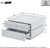 okwish Funktionscouchtisch Couchtisch, um 360° drehbare , Produktbild-Vorschau 8