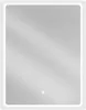 Mexen Sun podsvícené koupelnové zrcadlo 60 x 80 cm, LED Náhled obrázku produktu 1