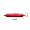 A red roller brush with measurement indicators. Produktbild-Vorschau