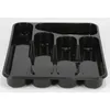 Besteckkasten schwarz Besteckeinteiler Besteckbox Produktbild-Vorschau 6