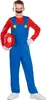 Mario Kinderkostüm Super Mario Videospiel rot-blau Produktbild-Vorschau 8