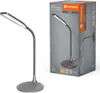 Ledvance LED Akku Schreibtischlampe Panan Disc Single Grau Produktbild-Vorschau 1