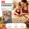 20x Ausstecher Weihnachten & Advent Motive Set - Produktbild-Vorschau 5