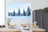 MuchoWow® Poster Winter - Schnee - Bäume 160x120 cm - Foto Produktbild-Vorschau 3