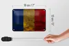Blechschild Flagge Rumänien 18x12cm Flag of Romania Rost Produktbild-Vorschau 5