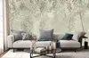 Muralo Vlies Fototapete Für Wohnzimmer BLÄTTER Blumen Beton Produktbild-Vorschau 7