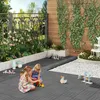 WOLTU GTF001gr WPC Terrassenfliesen Terrassendielen Fliese Produktbild-Vorschau 2