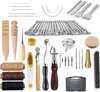 59PCS sada řemeslných kožených nástrojů DIY Leather Hand Náhled obrázku produktu 2
