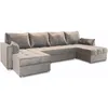 A U-shaped sectional sofa against a white background. Podgląd zdjęcia produktu