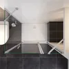 Duschtürx Seitenwand :100x76xH.195cm Eckig Duschkabinen 6mm Produktbild-Vorschau 3