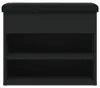 vidaXL Schuhbank Schwarz 62x32x50 cm Holzwerkstoff Produktbild-Vorschau 6