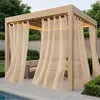 Outdoorvorhänge Wasserdicht Transparent Vorhang mit Produktbild-Vorschau 1